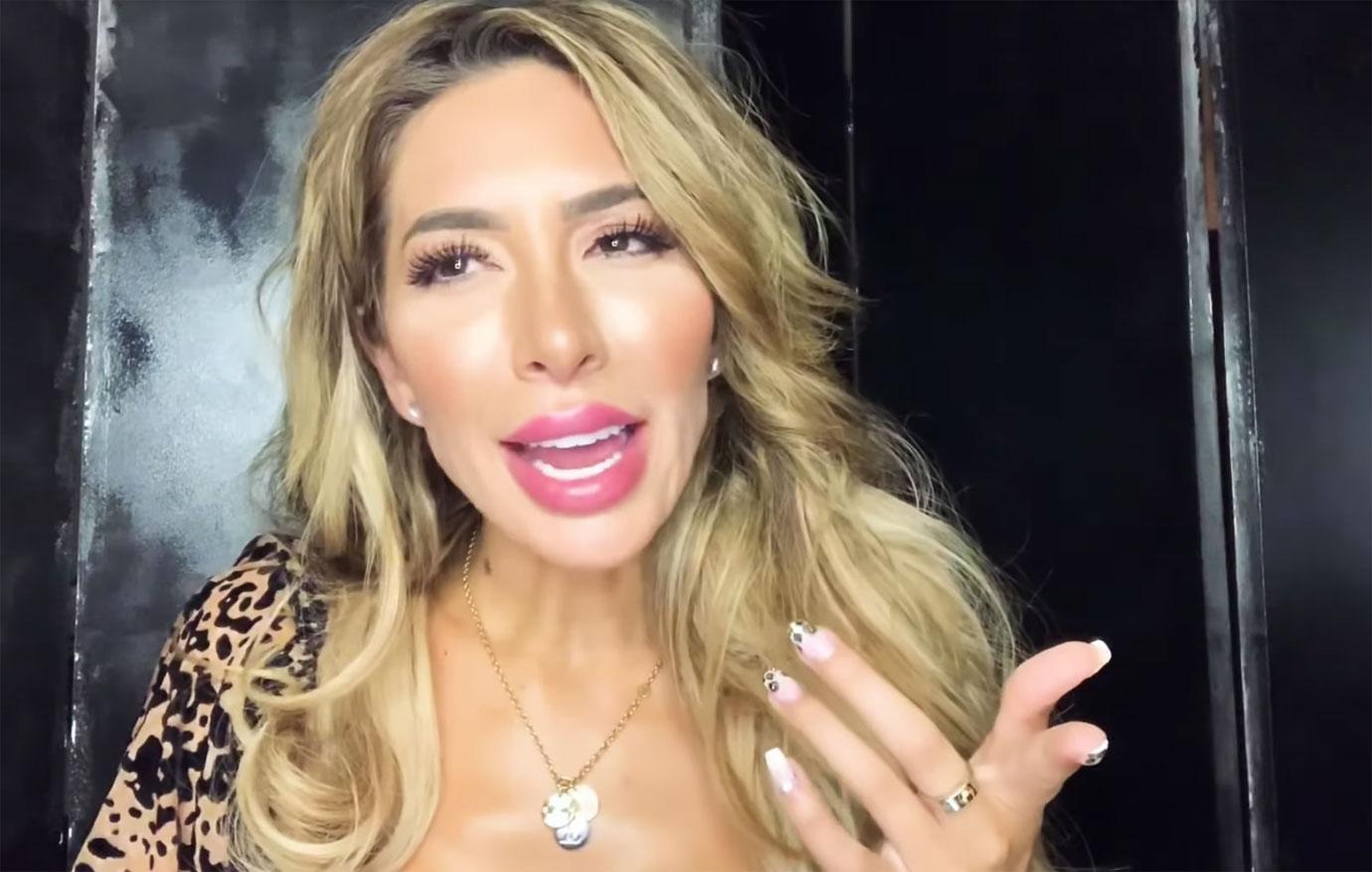 Farrah Accused Of Drug Use After Bizarre Video Rant: ‘I’m Going To Crack!’