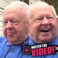 //mickey rooney exclusive footage radar sq