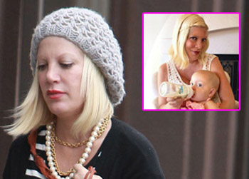 //tori spelling pregnancy difficulties