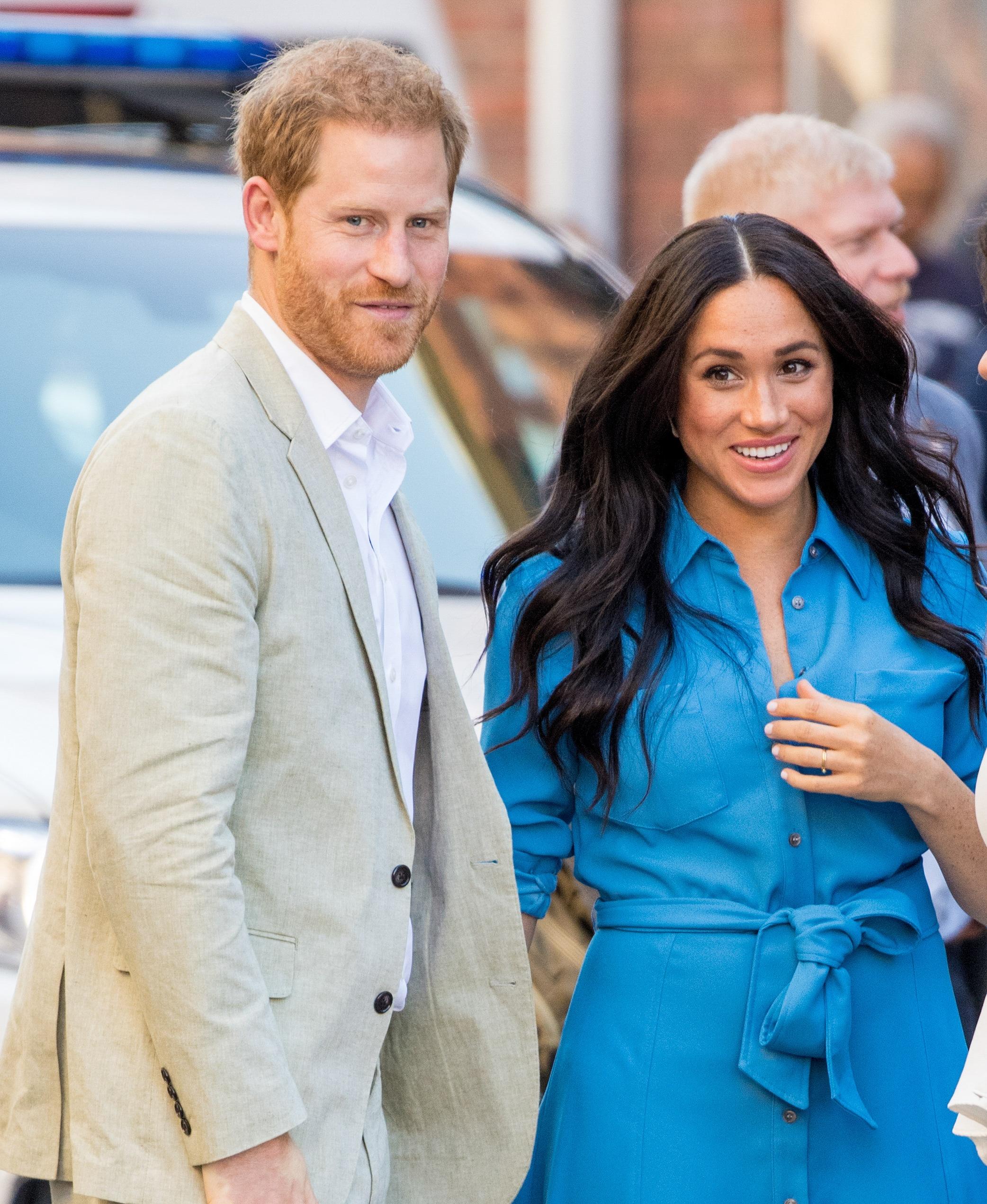 Meghan Markle and Prince Harry in London