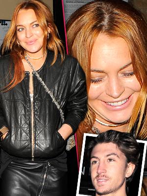 //lindsay lohan friends london  wide