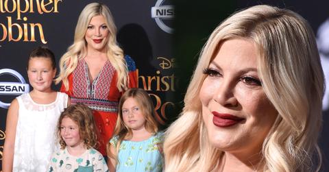 Tori Spelling Premiere Without Dean