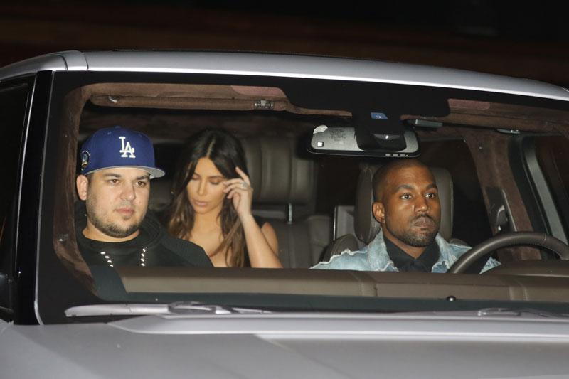 Rob Kardashian's Family Celebrates Birthday At Nobu