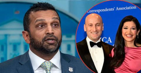 Photo of Kash Patel, Stephen Miller, Katie Miller