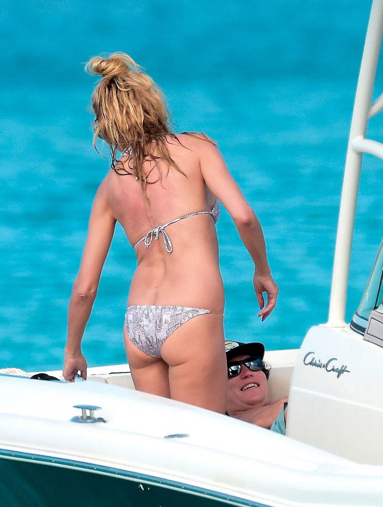 Heidi Klum Bikini Butt Boyfriend Vito Schnabel