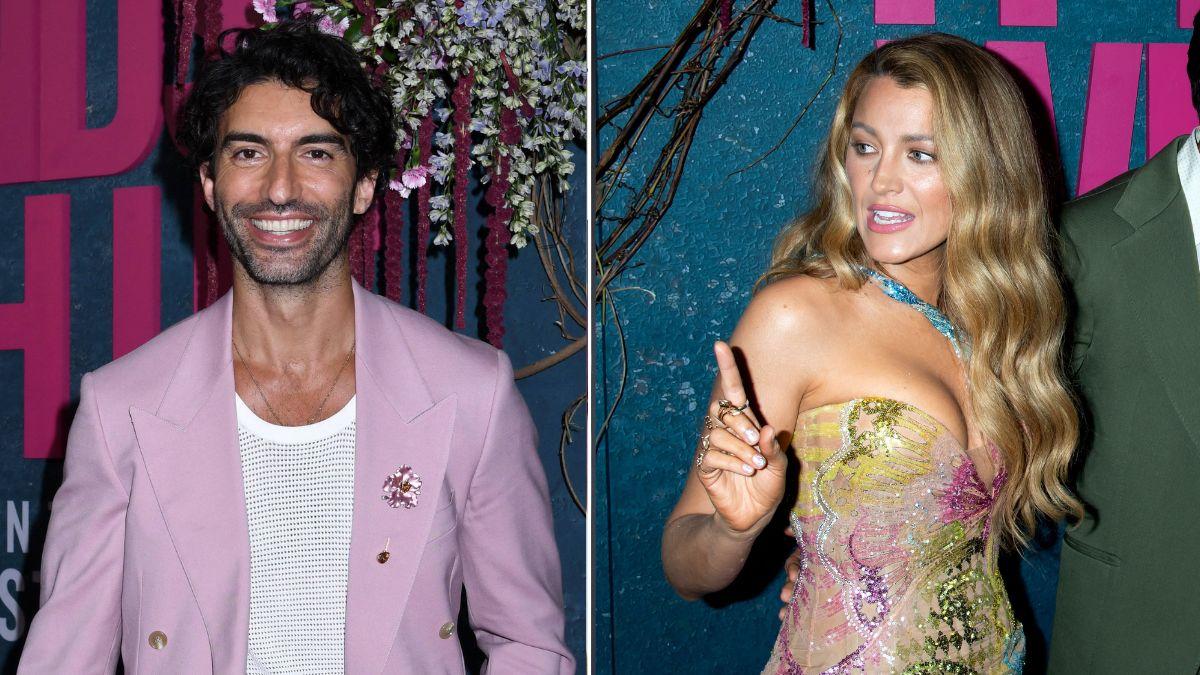 Photo of Justin Baldoni and Blake Lively.