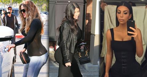 //kim kardashian khloe kardashian booty battles