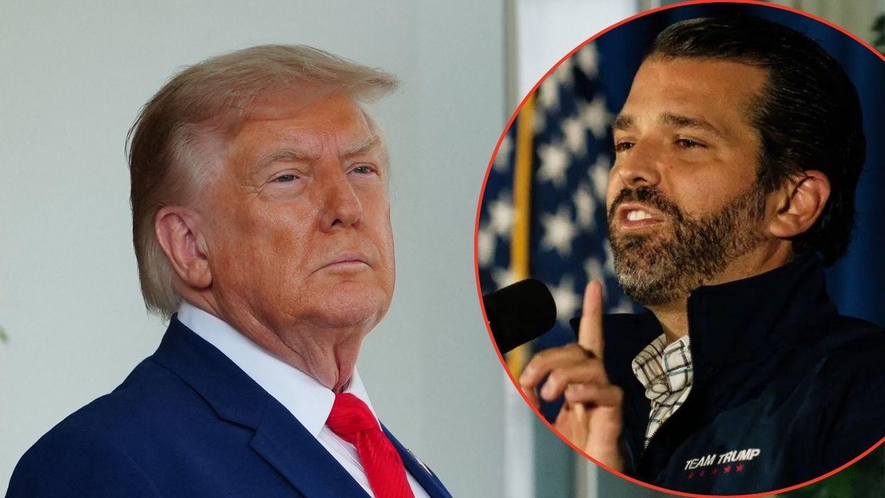 Donald Trump defended his son, Donald Jr.