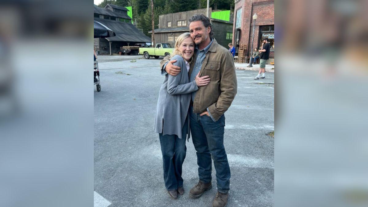 Photo of Catherine O'Hara and Pedro Pascal