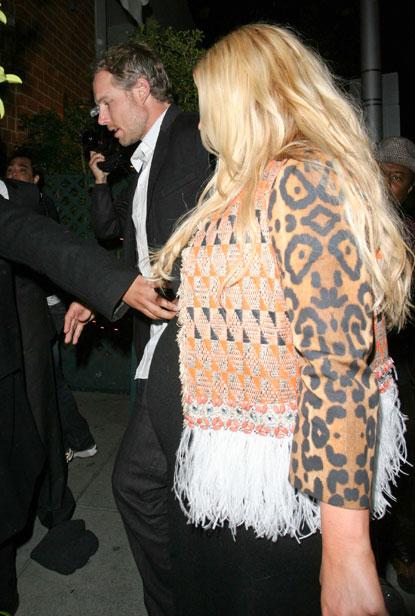 //jessica simpson pregnant mr chow