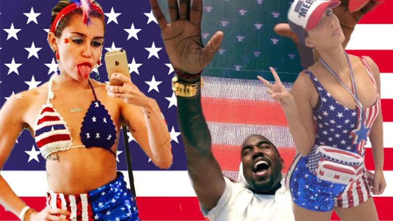 Patriotic Celebs Celebrate July 4th