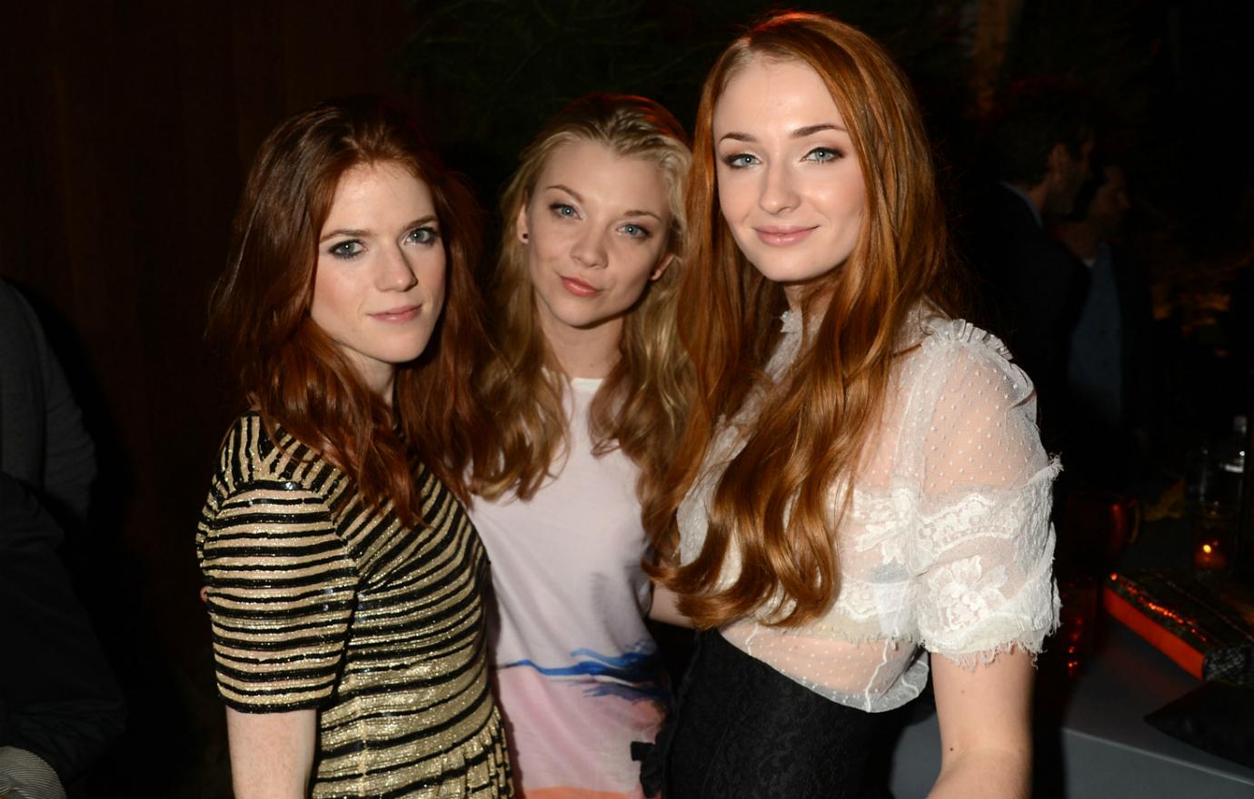 Rose Leslie, Natalie Dormer and Sophie Turner attended HBO's 'Game Of Thrones' Season 3 San Francisco Premiere on March 20, 2013 in San Francisco, California