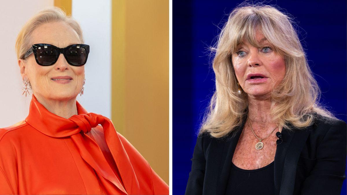 Meryl Streep recalled clashing with Goldie Hawn on the set of 'Death Becomes Her' over the actress arriving late to filming.