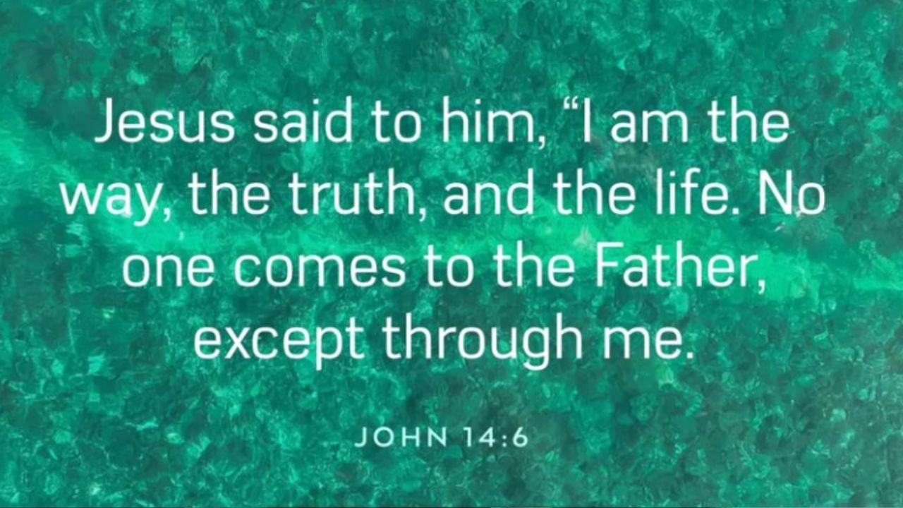 A screenshot of a bible verse