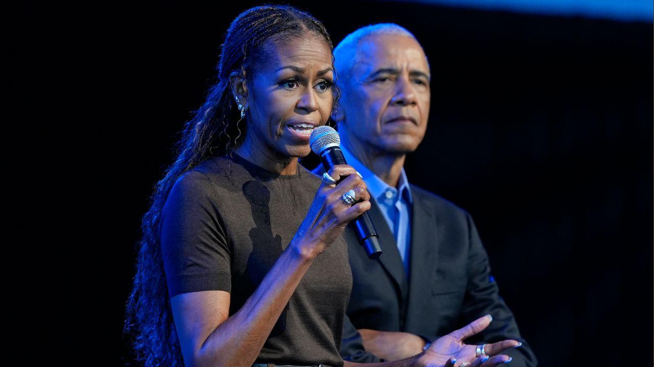 Photo of Michelle Obama, Barack Obama