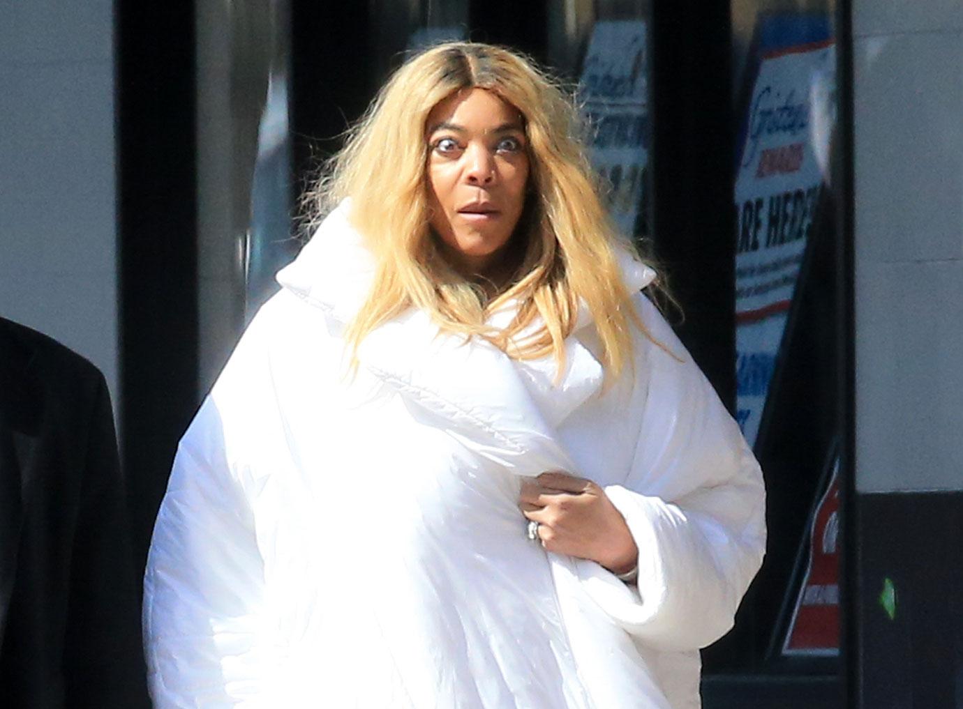 Wendy Williams steps out in stuffed animal-covered sweatshirt