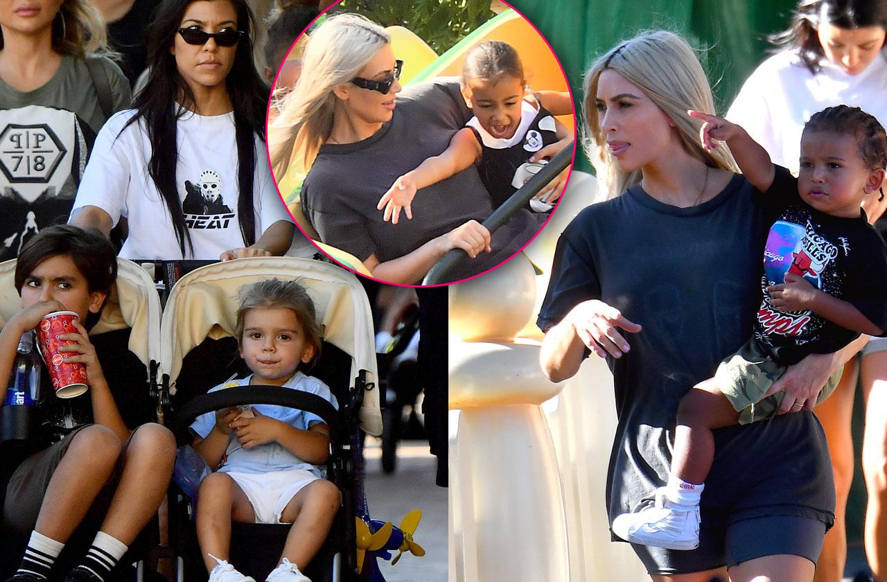 //Kim Kardashian birthday Kourtney kids Disneyland pp