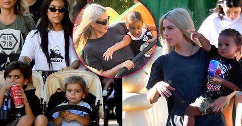 //Kim Kardashian birthday Kourtney kids Disneyland pp