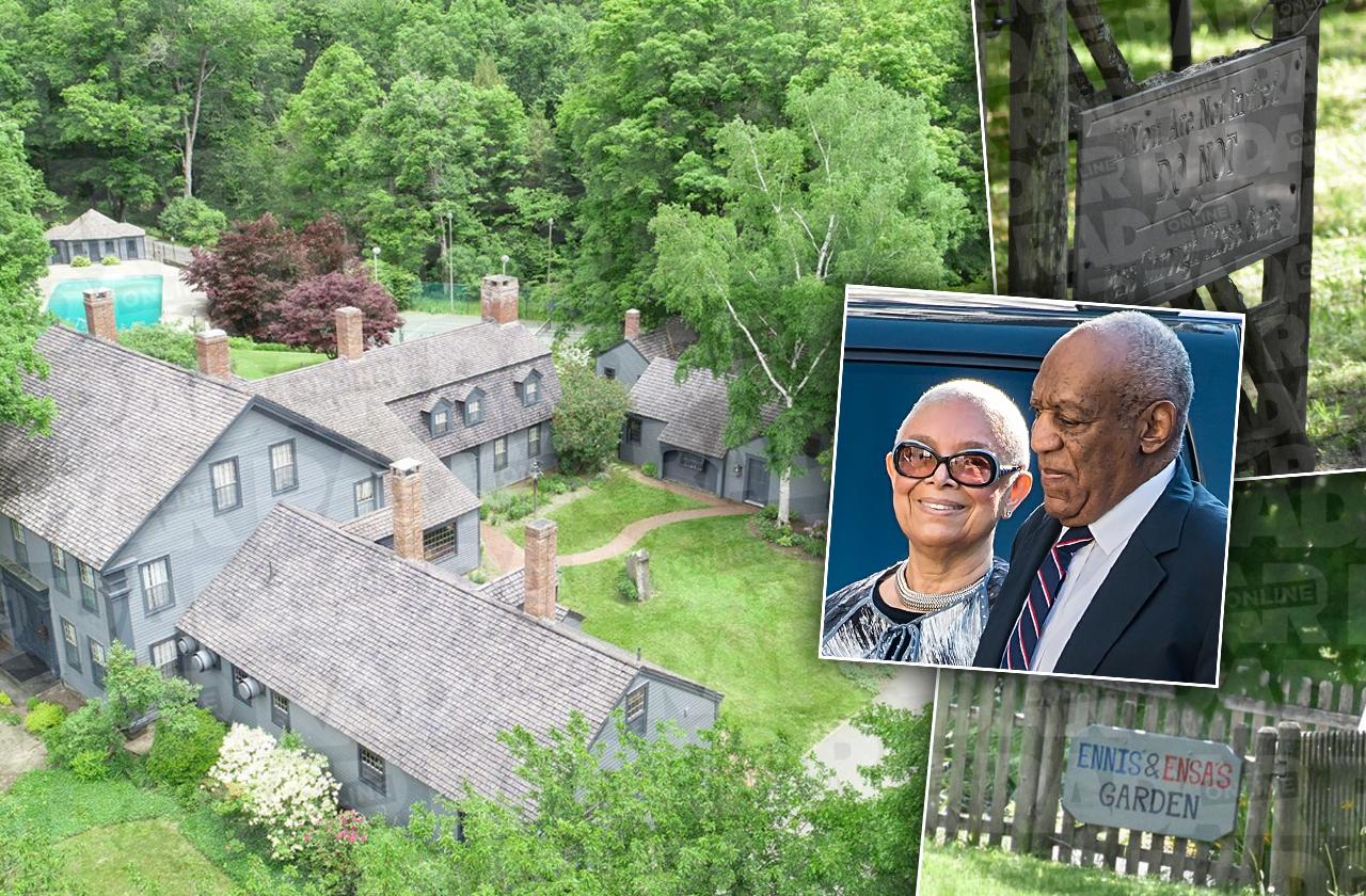 Massachusetts Mansion Cosby S Wife Escaped Him After Assault Conviction