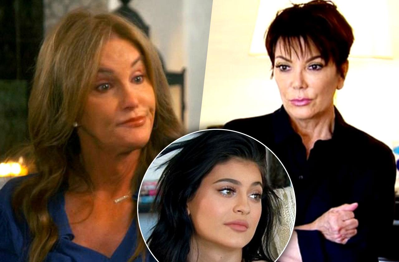 caitlyn jenner kendall kylie kardashian take sides kris