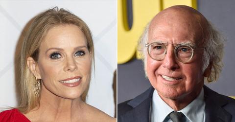 Composite photo of Cheryl Hines and Larry David