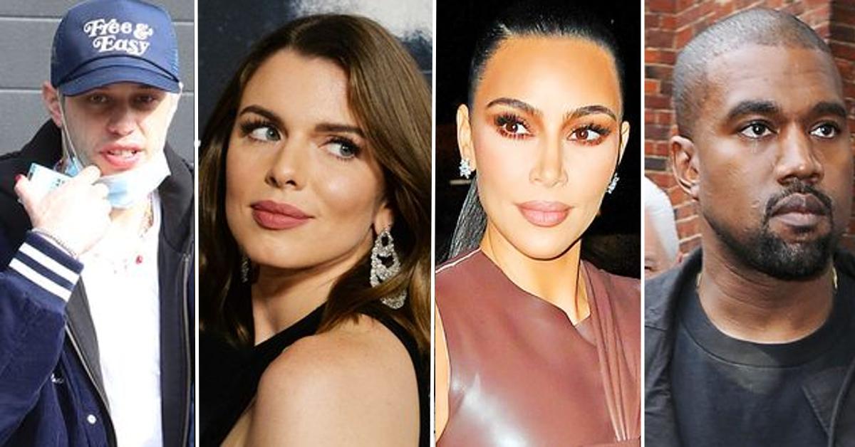 Pete Davidson & Julia Fox All Over Each Other Before Dating Kim