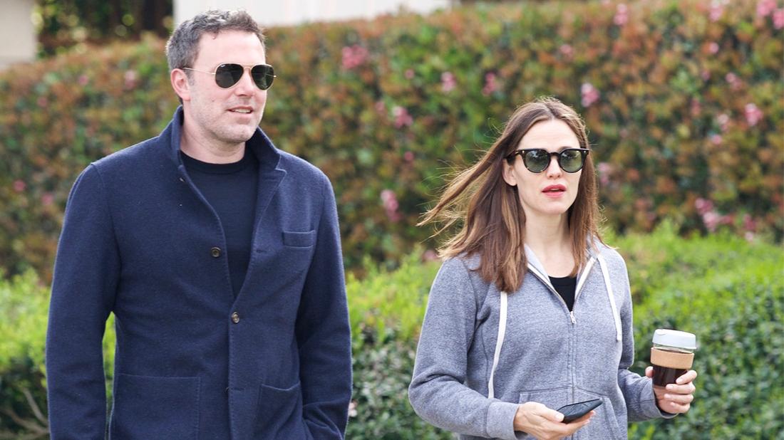 Ben Affleck Happy During Walk With Ex Jen Amid Talks Of Shacking Up With Lindsey