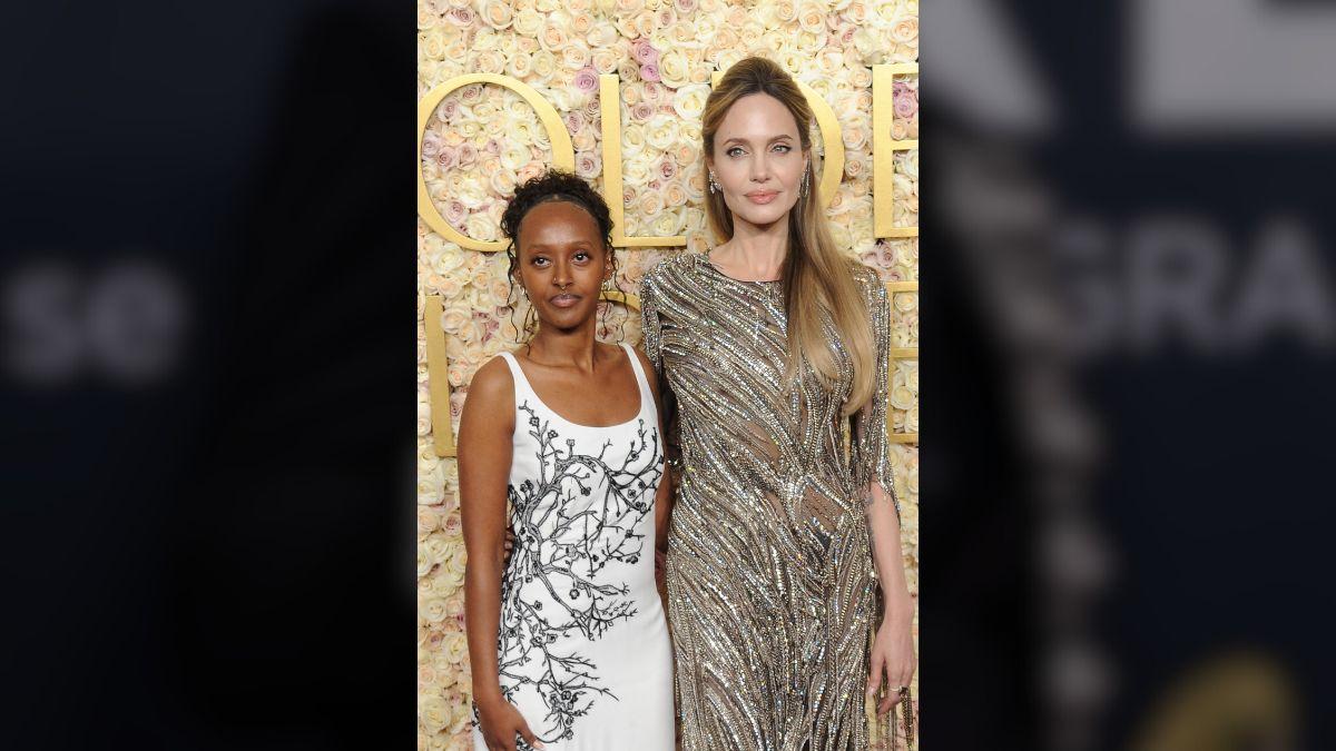 picture of Zahara and Angelina Jolie.