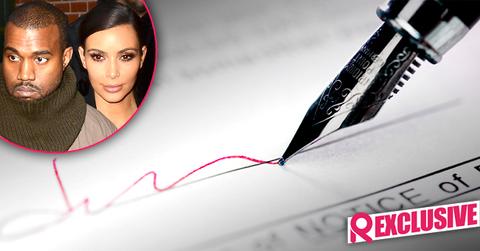 //kanye west kim kardashian wedding guest sign confidentialty agreement wide