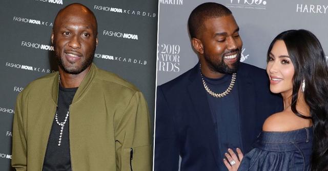 Lamar Odom Addresses Former Sister-In-Law Kim Kardashian and Kanye West Split Rumors