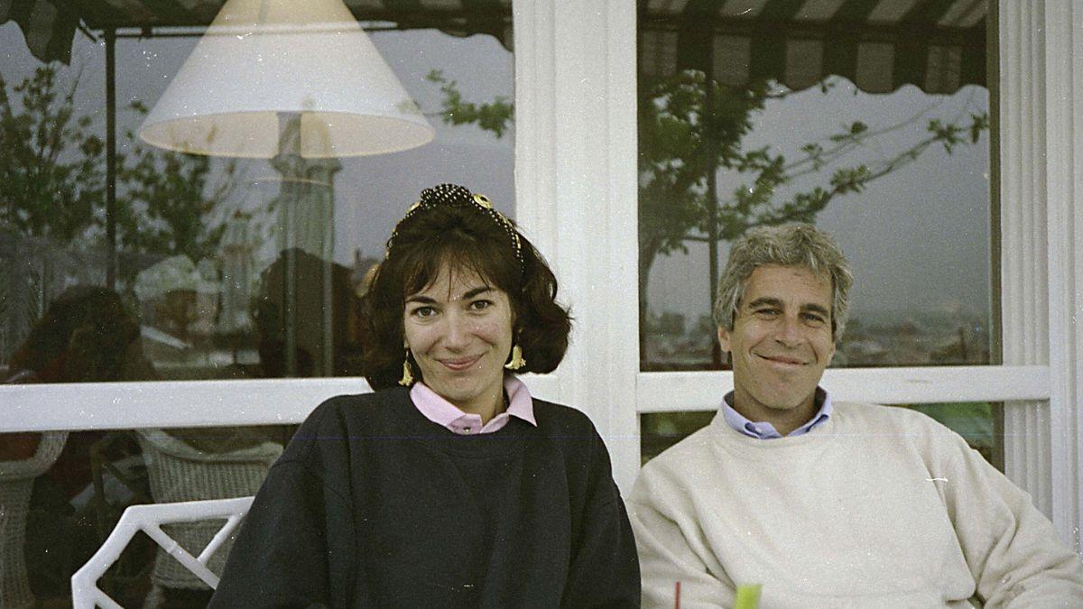 Photo of Ghislaine Maxwell and Jeffrey Epstein