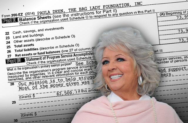 Paula Deen Charity Donations