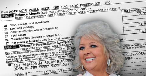 Paula Deen Charity Donations