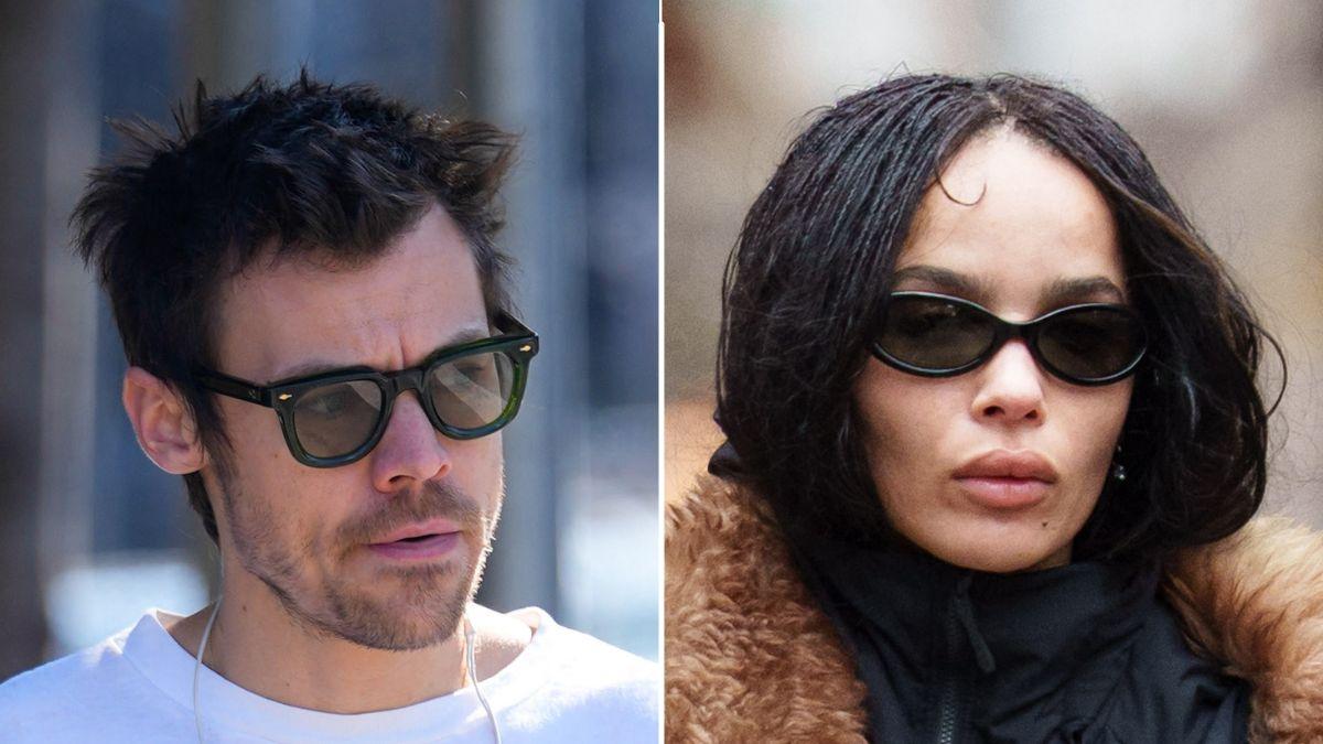 picture of Harry Styles and Zoe Kravitz