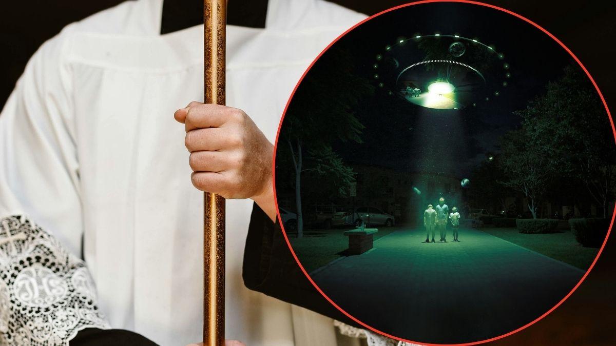 A veteran exorcist has claimed UFOs are Satan's spawn and originate from hell, not outer space.