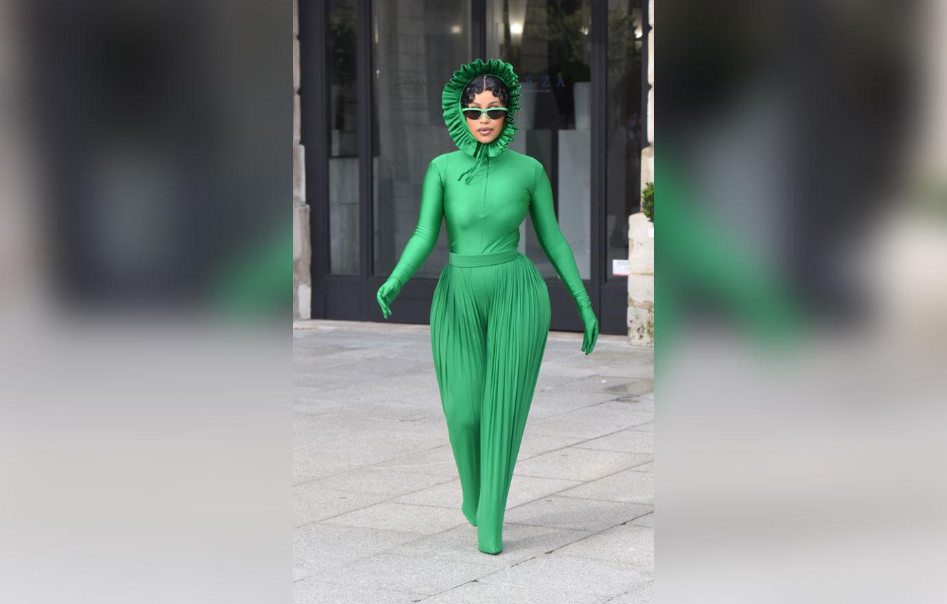 cardi b escapes sanctions  million lawsuit mixtape paris fashion week