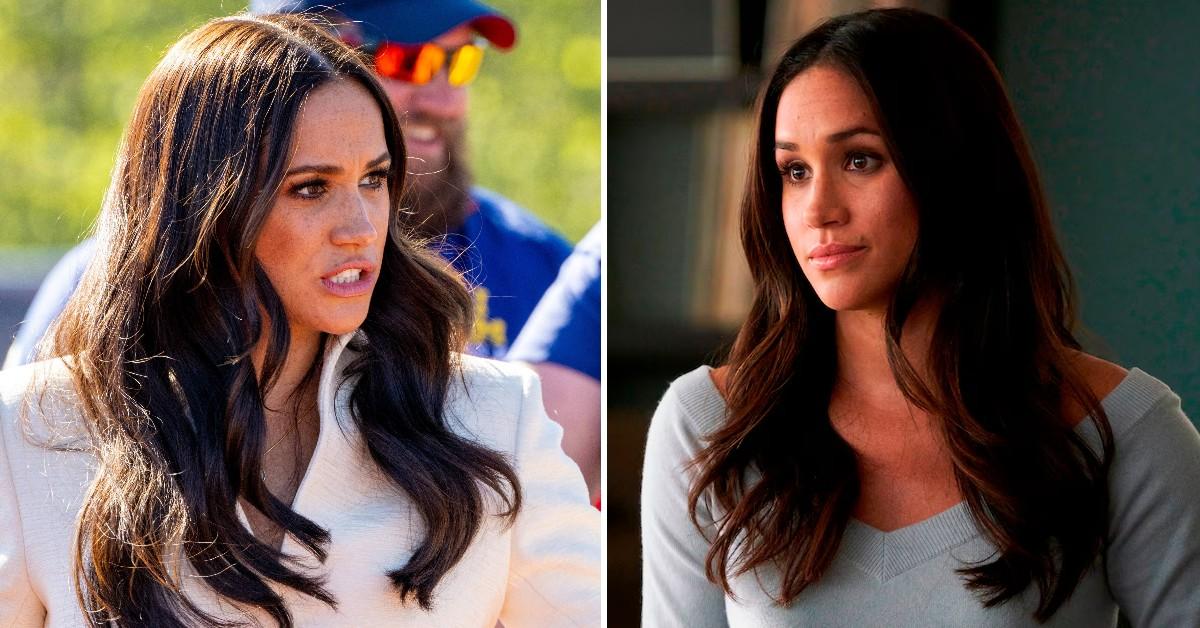 picture of Meghan Markle and Meghan in Suits