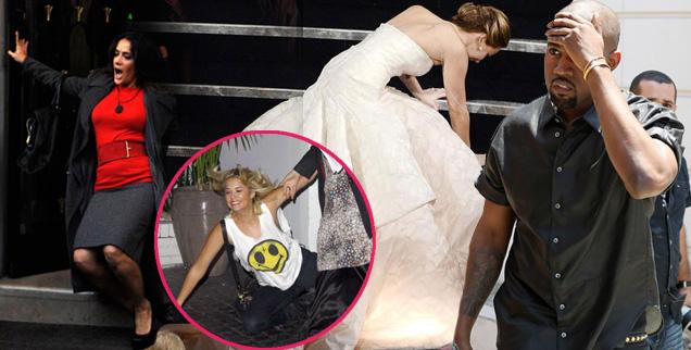 Flour Bombs And Wardrobe Mishaps! The 20 Biggest Celebrity Bloopers