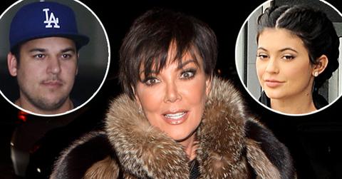 Kris Jenner Torn Kylie Jenner Rob Kardashian