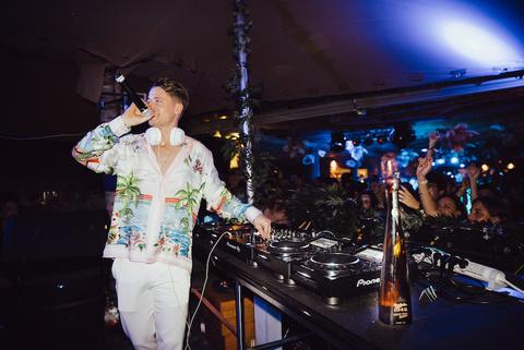 kygo celebrated new years eve with tequila don julio at a private party hosted by palm tree crew in st barths on december