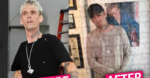 //Aaron Carter First Photo After Rehab pp