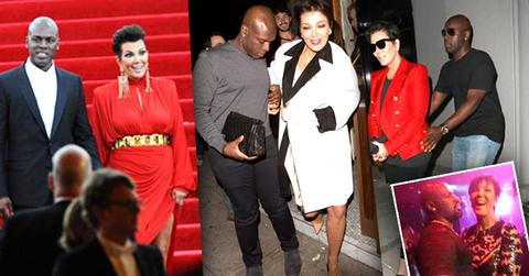 //kris jenner corey gamble getting serious pp