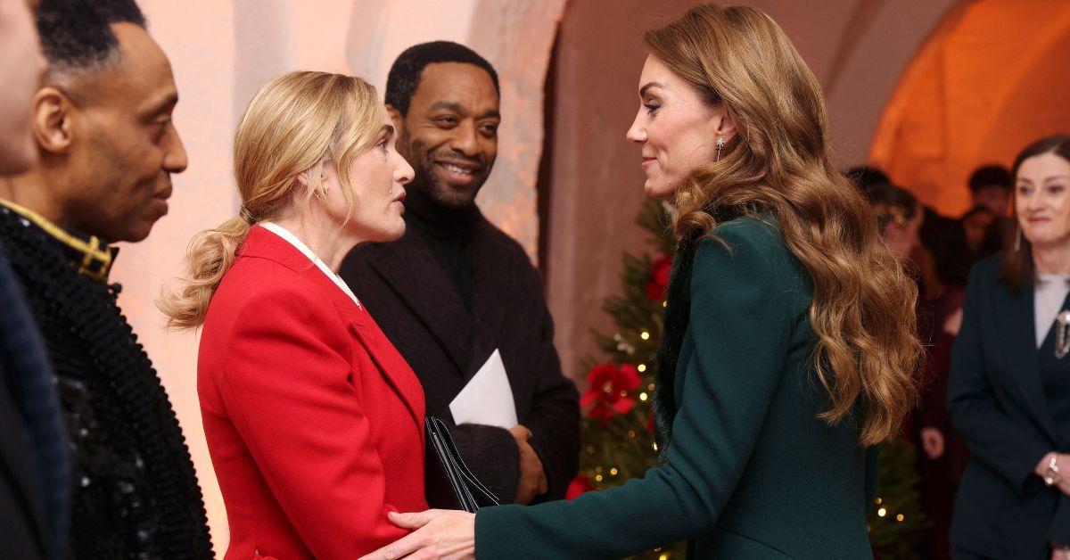 Photo of Princess Kate, Kate Winslet and Chiwetel Ejiofor