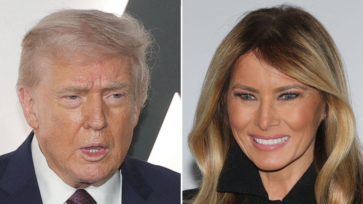 picture of Donald Trump and Melania Trump
