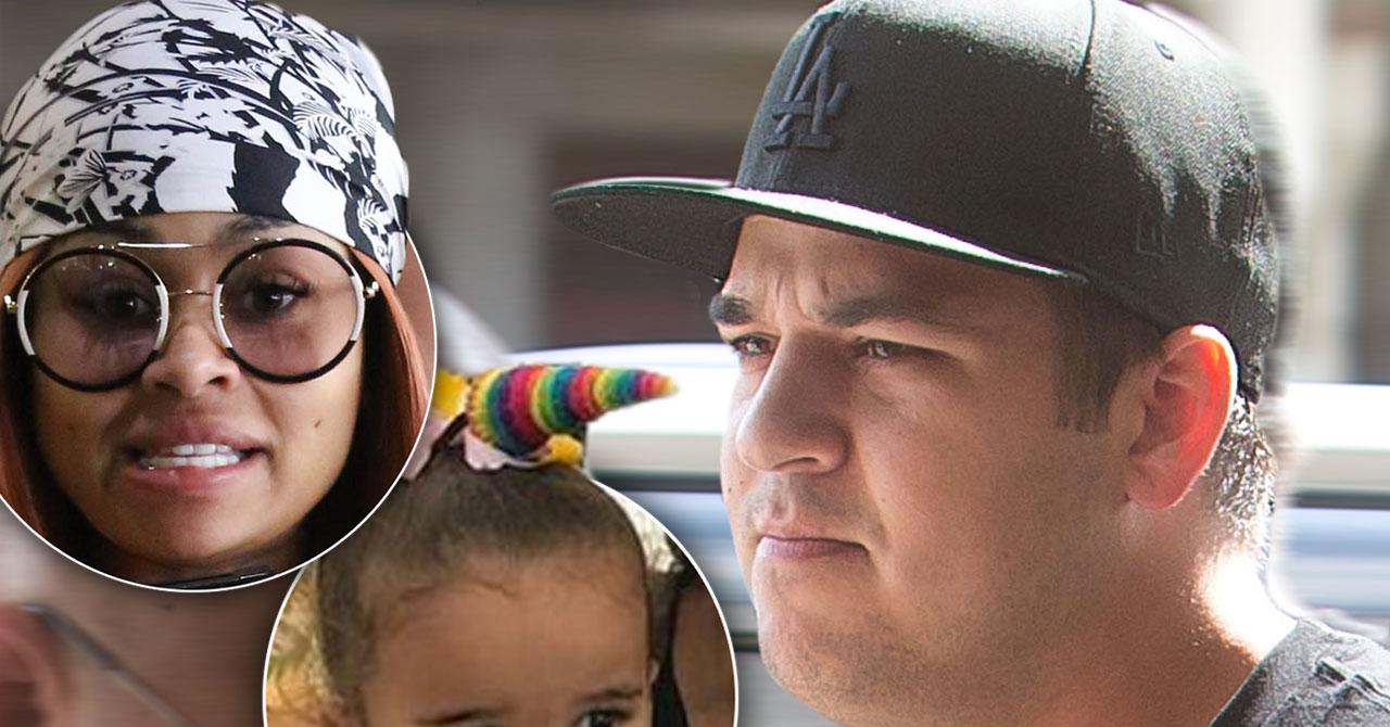 Rob Kardashian Gunning For Full Custody Of Daughter Dream After Blac
