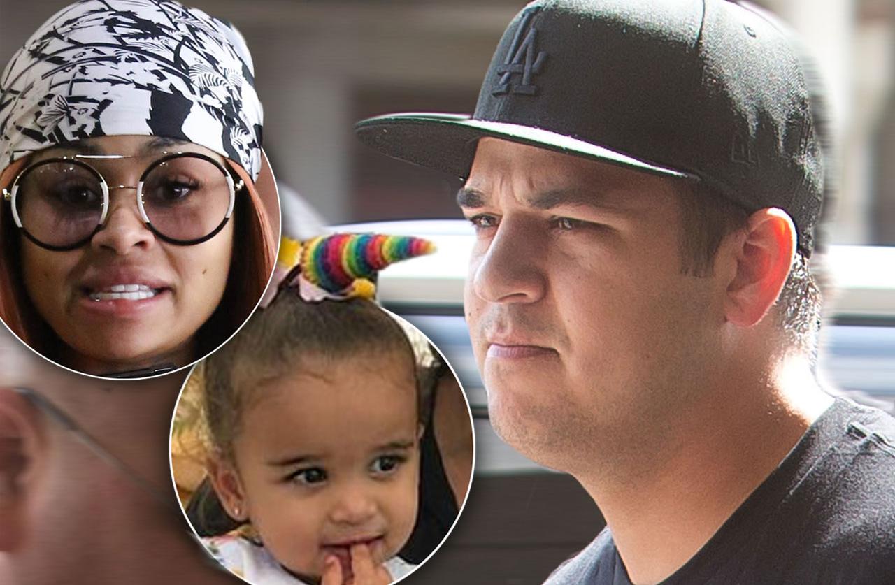 Rob Kardashian Gunning For Full Custody Of Daughter Dream After Blac