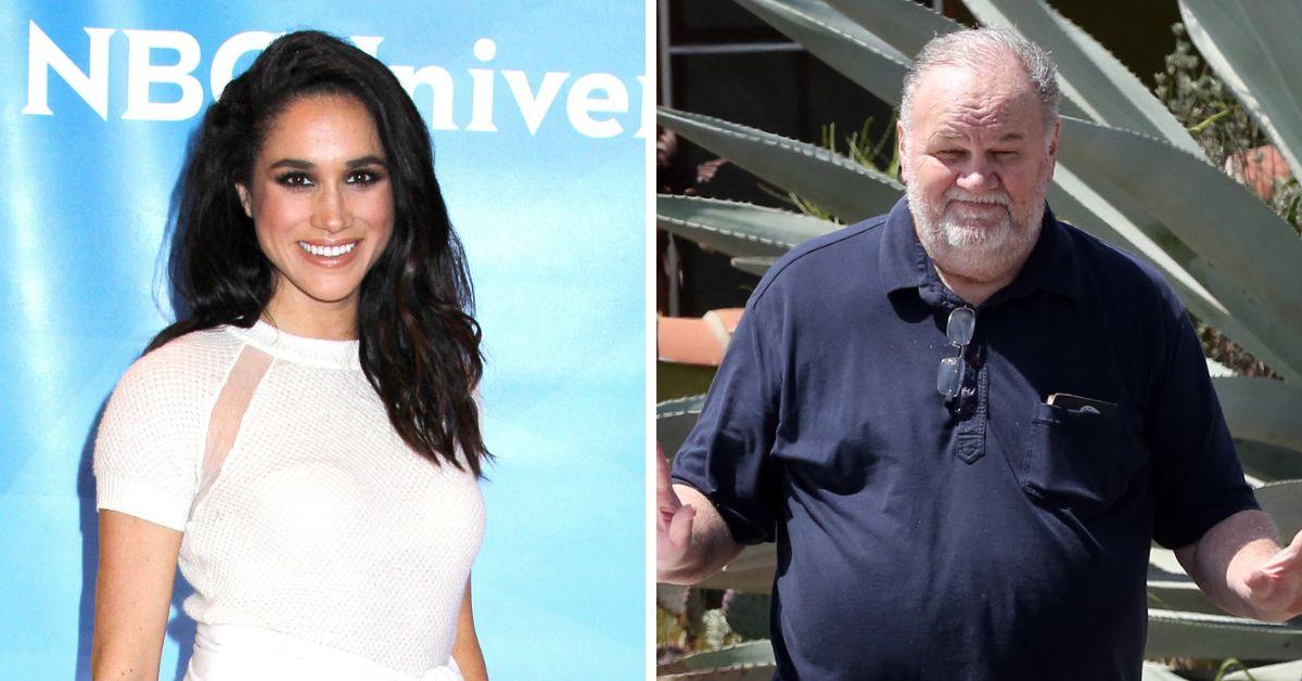 Photo of Meghan Markle and Thomas Markle Sr.