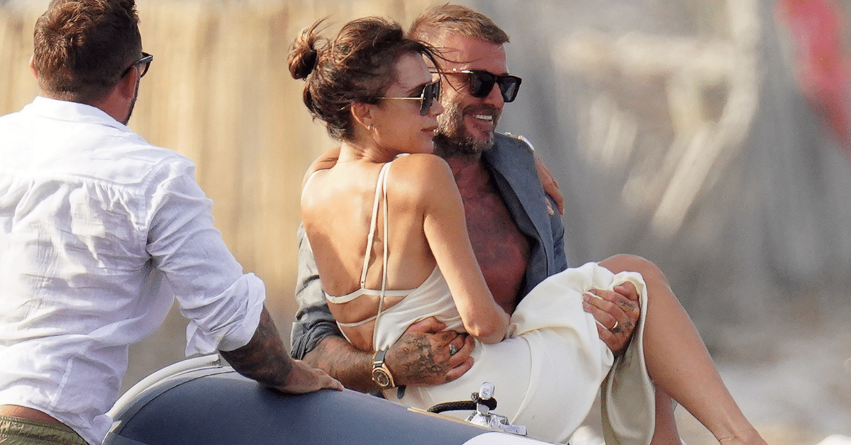 Victoria & David Beckham's Marriage Not On The Rocks Despite