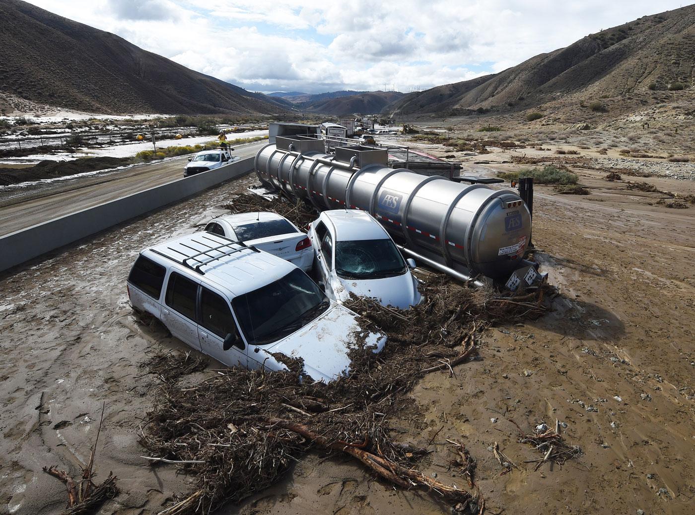 California Mudslide Celebrity Homes Destroyed