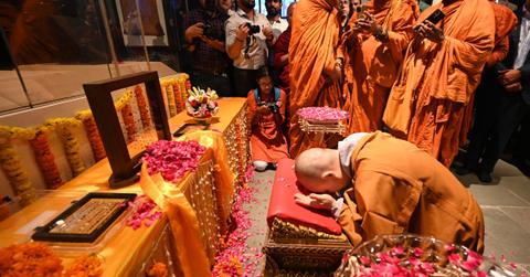 A group of Buddhist monks have been thrown out of their religion.